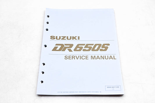 OEM Suzuki 99500-46011-03E DR650S Service Manual