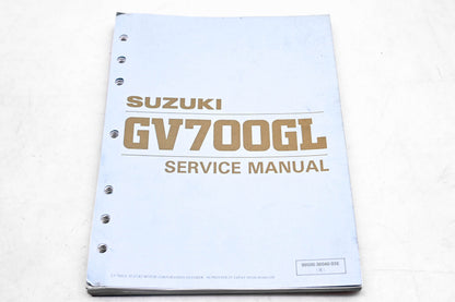 OEM Suzuki 99500-36040-03E GV700GL Service Manual