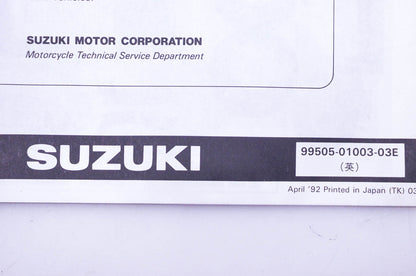 OEM Suzuki 99505-01003-03E LT-4WDP Assembly Service Guide