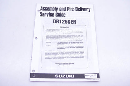 OEM Suzuki 99505-01194-03E DR125SER Assembly Service Guide