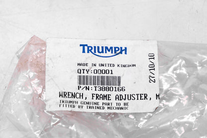 New OEM Triumph T3880166 Frame Adjuster Tool NOS