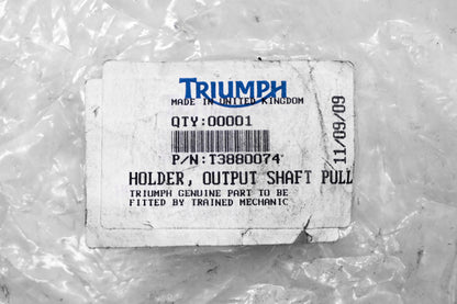 New OEM Triumph T3880074, T3880152 Outer Shaft Pulley Holder NOS