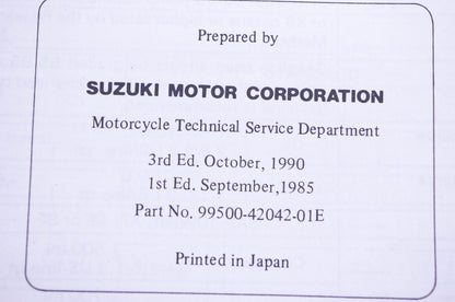 OEM Suzuki 99500-42042-01E LT-F230 Service Manual