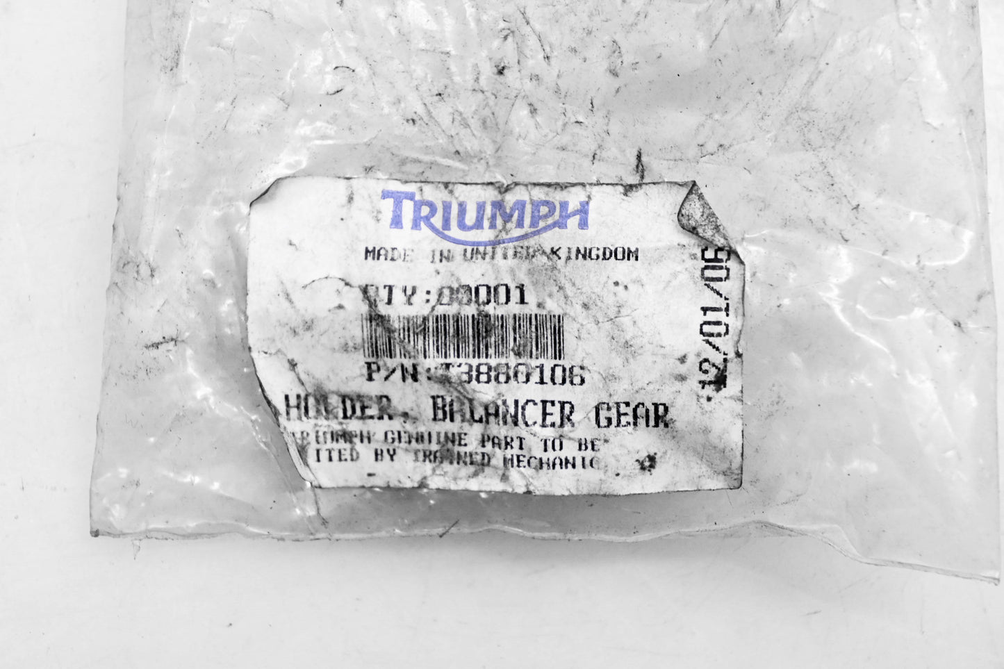 New OEM Triumph T3880106 Balancer Gear Holder Tool NOS