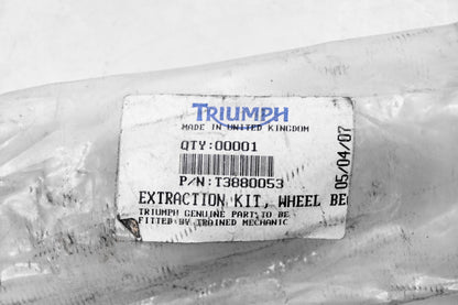 New OEM Triumph T3880053 Wheel Bearing Extraction Kit NOS