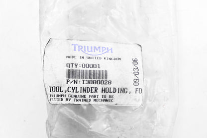 New OEM Triumph T3880028 Cylinder Holding Tool NOS
