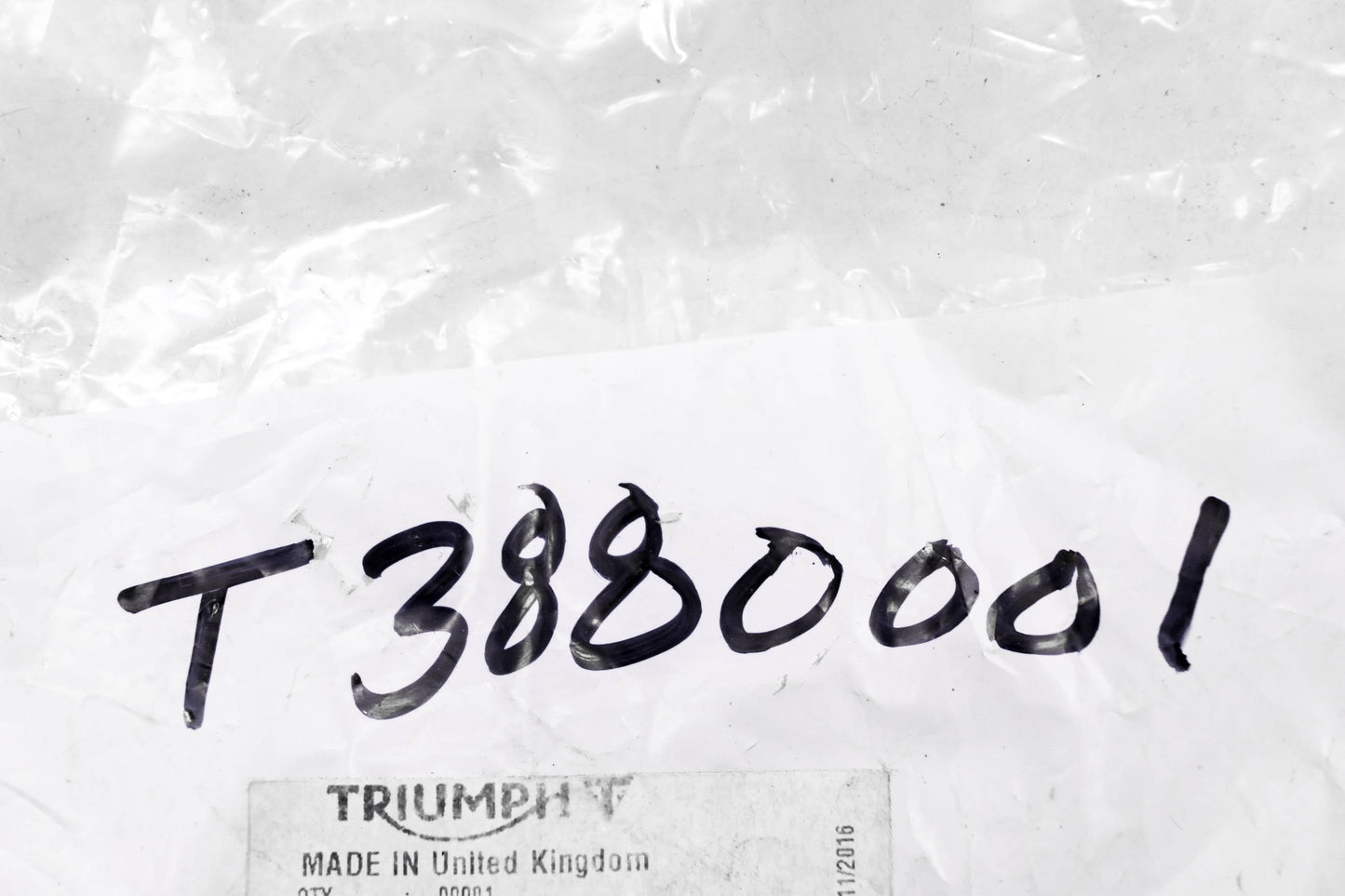 OEM Triumph T3880001 Returnless Pressure Gauge Kit