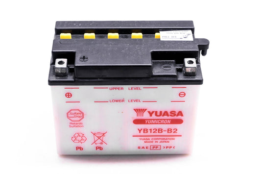 Yuasa YB12B-B2, M221B2 Yumicron 12v 12Ah Battery NOS