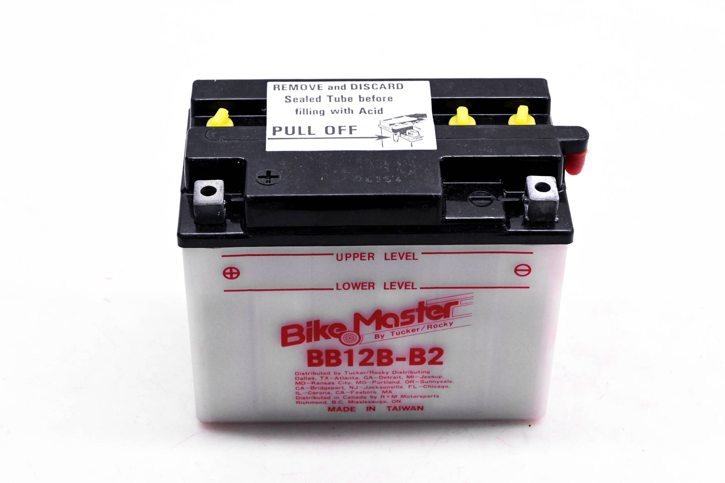 Rocky Tucker BB12B-B2, 78-1087 Bike Master 12v Battery NOS