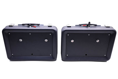Aprilia 8790173, 8790177 Silver Pegaso Lateral Case Side Pannier Kit NOS
