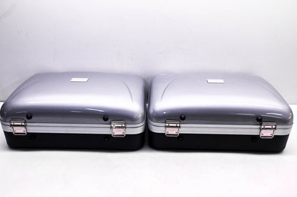 Aprilia 8790173, 8790177 Silver Pegaso Lateral Case Side Pannier Kit NOS