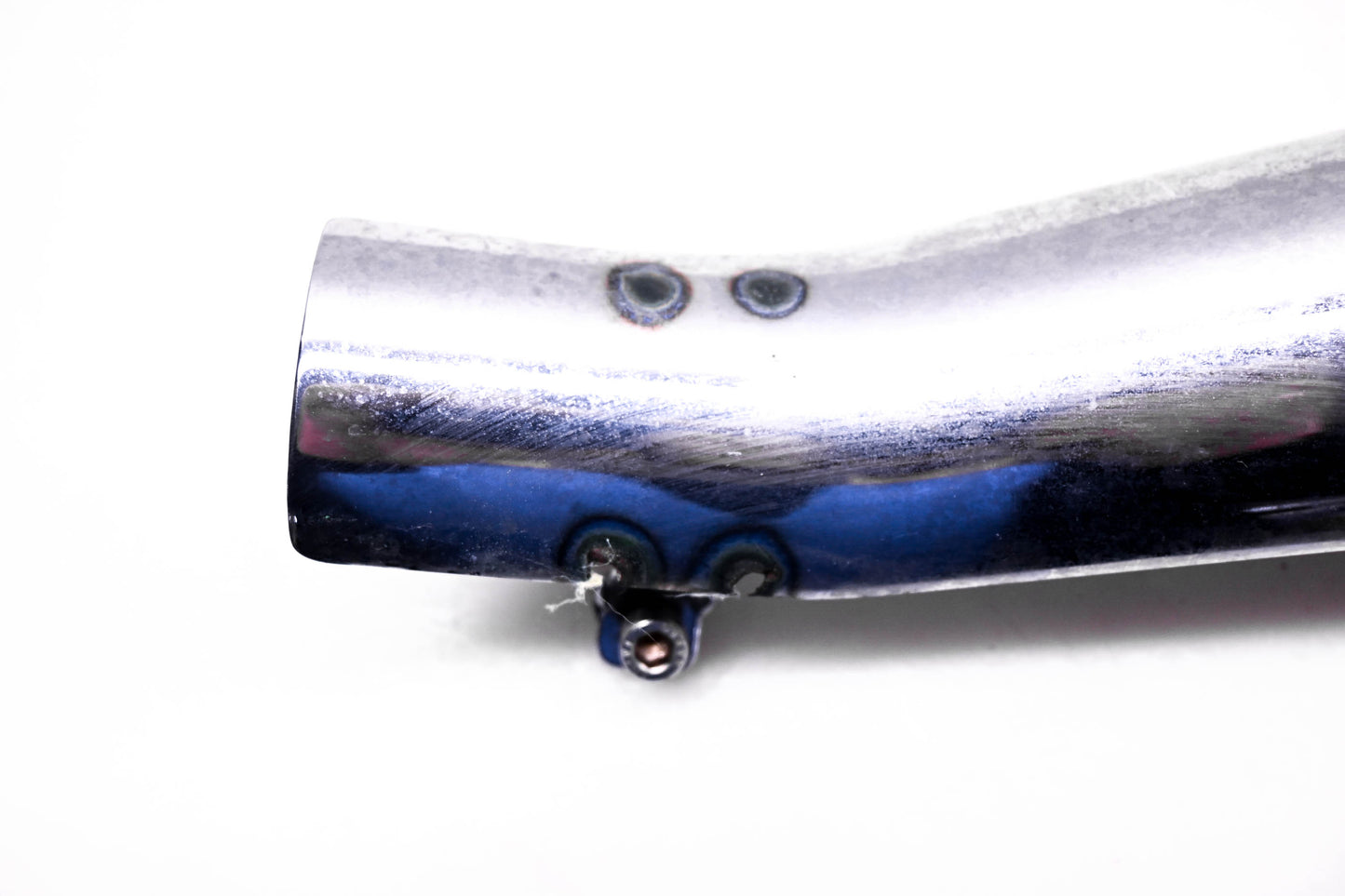 OEM Triumph T2202461 Left Chrome Exhaust Heat Shield