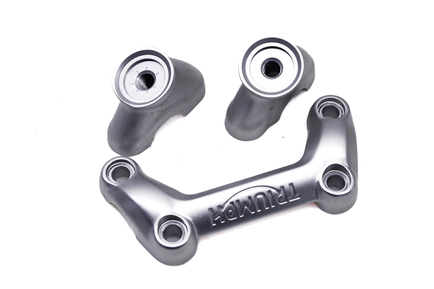 OEM Triumph T2042447, T2042448 Handlebar Clamp Kit
