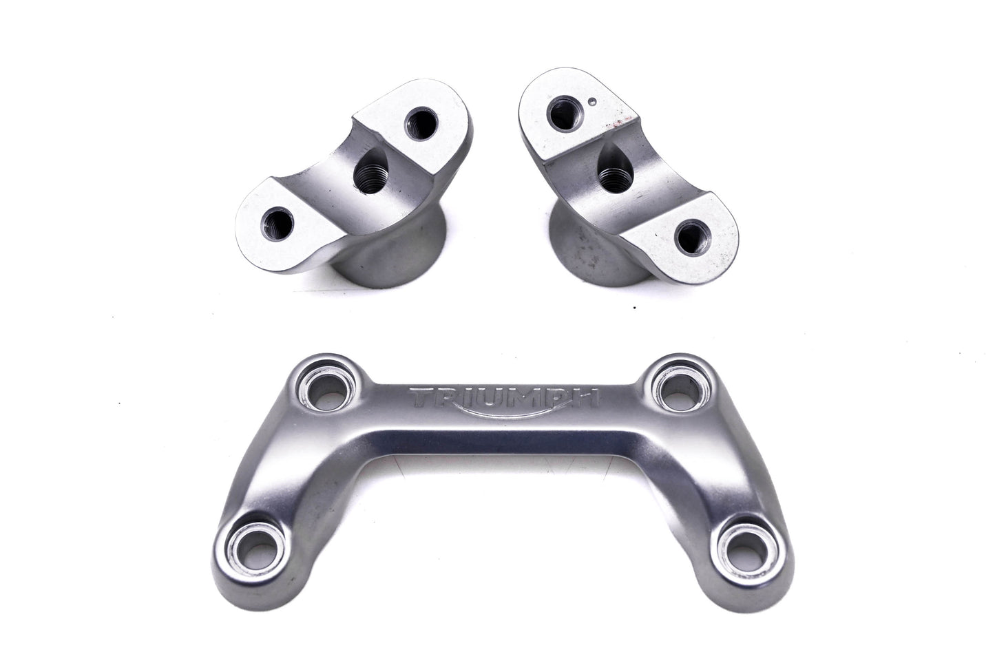 OEM Triumph T2042447, T2042448 Handlebar Clamp Kit