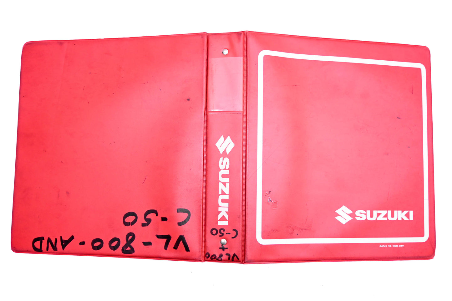 OEM Suzuki 99935-01841 Red 7 Ring 2" Binder