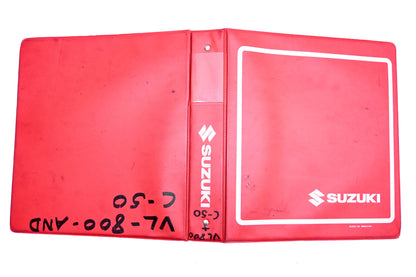 OEM Suzuki 99935-01841 Red 7 Ring 2" Binder