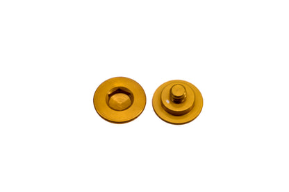 Bell Helmets 5208 Number 248 Gold Pivots Qty 2 NOS