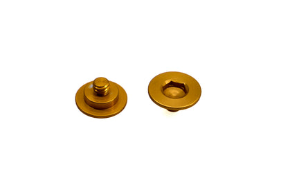 Bell Helmets 5208 Number 248 Gold Pivots Qty 2 NOS