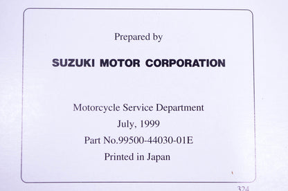OEM Suzuki 99500-44030-01E LT-A500F Service Manual