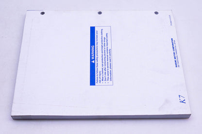 OEM Suzuki 99011-37F56-03A RM250 K7 Service Manual