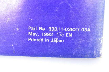 OEM Suzuki 99011-02B27-03A RM80 P Service Manual