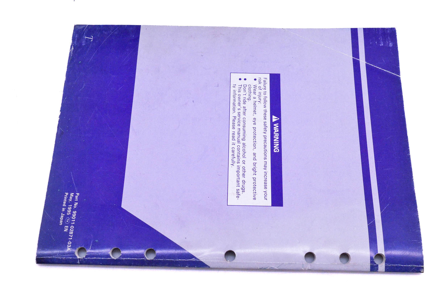 OEM Suzuki 99011-02B71-03A RM80 T Service Manual
