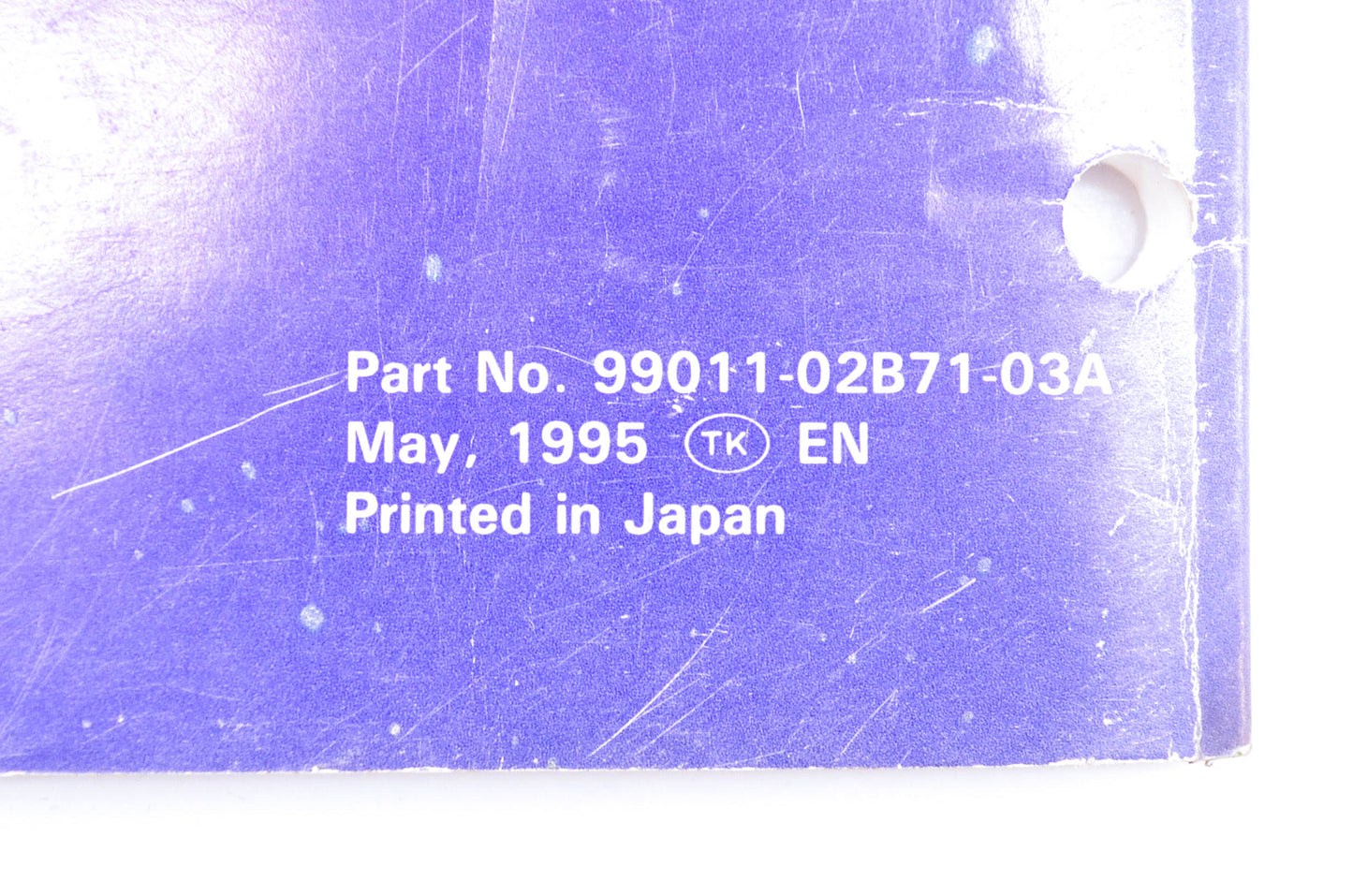 OEM Suzuki 99011-02B71-03A RM80 T Service Manual