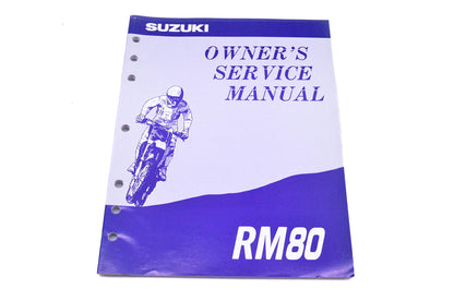 OEM Suzuki 99011-02B28-03A RM80 R Service Manual
