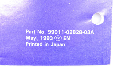 OEM Suzuki 99011-02B28-03A RM80 R Service Manual