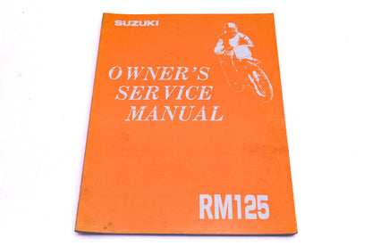 OEM Suzuki 99011-43D51-03A RM125 P Service Manual