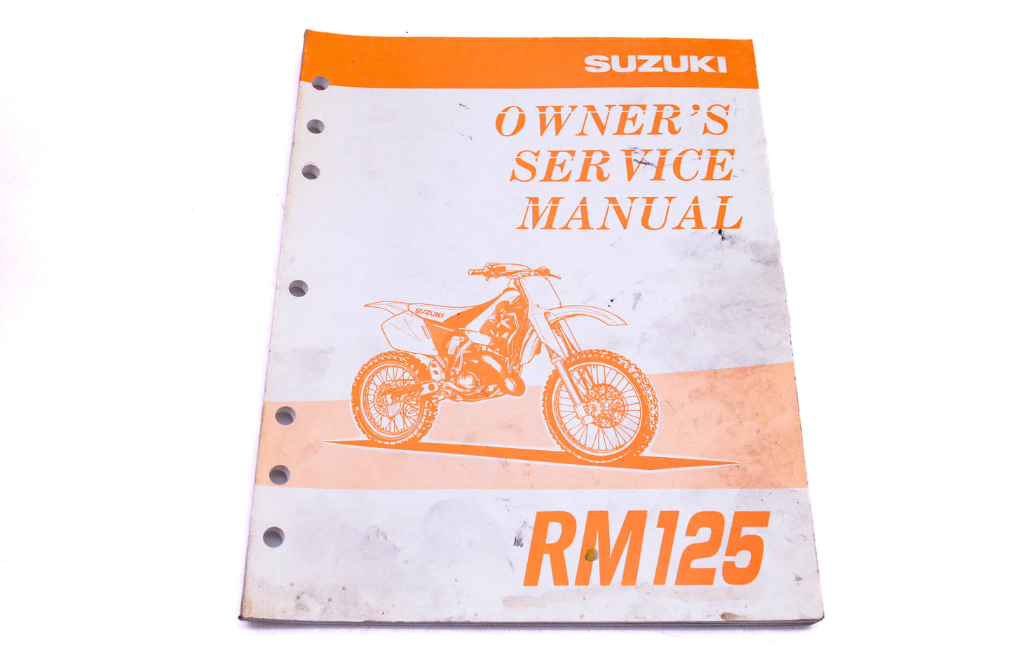 OEM Suzuki 99011-36E52-03A RM125 W Service Manual