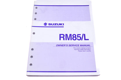 OEM Suzuki 99011-02B78-03A RM85/L K3 Service Manual