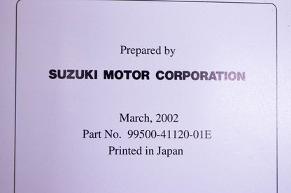 OEM Suzuki 99500-41120-01E DR-Z125/L K3 Service Manual