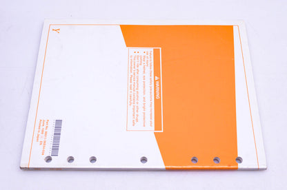 OEM Suzuki 99011-36E54-03A RM125 Y Service Manual