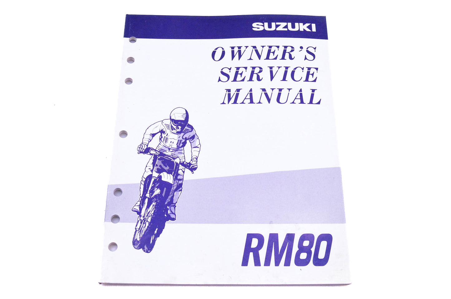 OEM Suzuki 99011-02B73-03A RM80 T, V, W Service Manual