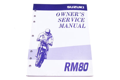 OEM Suzuki 99011-02B73-03A RM80 T, V, W Service Manual
