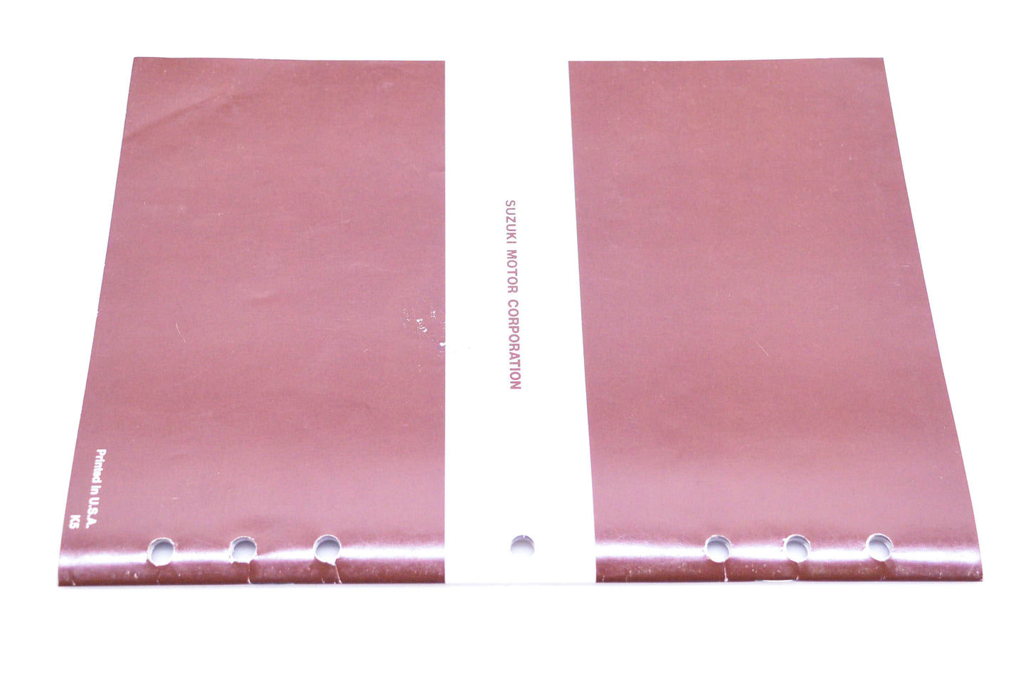 OEM Suzuki 99501-43110-03E DR-Z400SM K5 Supplementary Service Manual