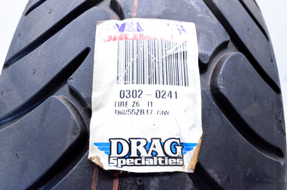 Metzeler 0302-0241, Z6-IT 180/55 ZR17 M/C 73W Tire NOS