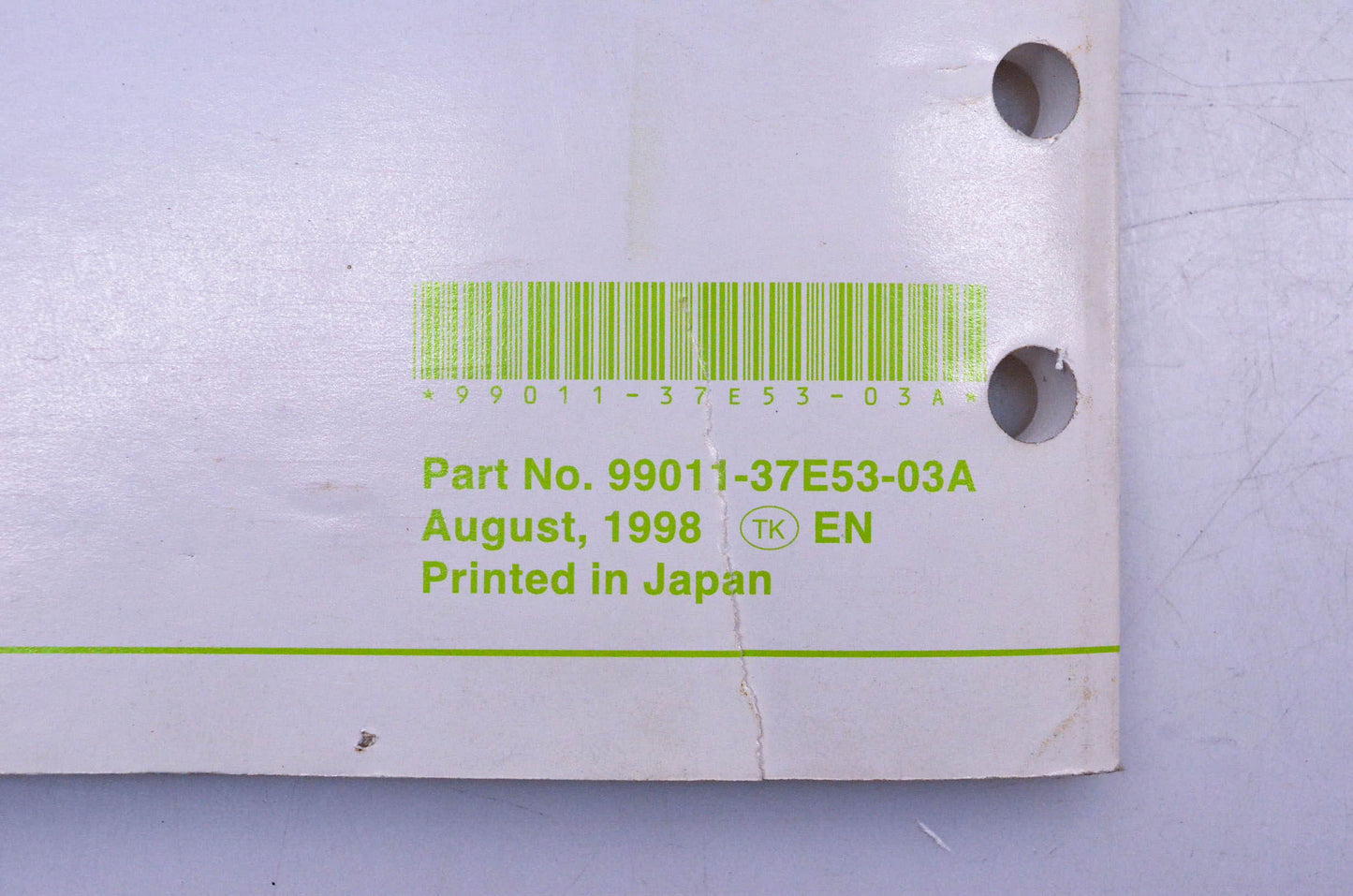 OEM Suzuki 99011-37E53-03A Rm250 X Service Manual