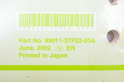 OEM Suzuki 99011-37F52-03A RM250 K3 Service Manual