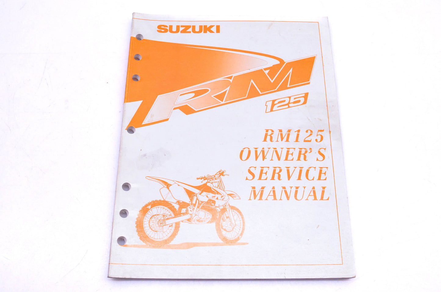 OEM Suzuki 99011-36E53-03A RM125 X Service Manual