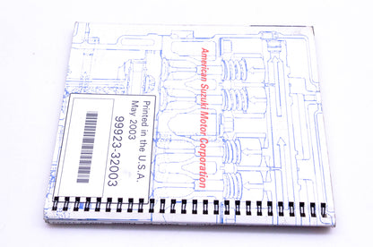 OEM Suzuki 99923-32003 Motorcycle & ATV 2003 K3 Ready Reference Manual