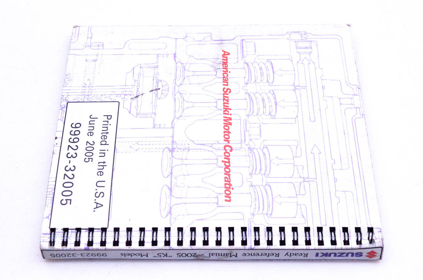 OEM Suzuki 99923-32005 Motorcycle & ATV 2005 K5 Ready Reference Manual