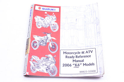 OEM Suzuki 99923-32006 Motorcycle & ATV 2006 K6 Ready Reference Manual