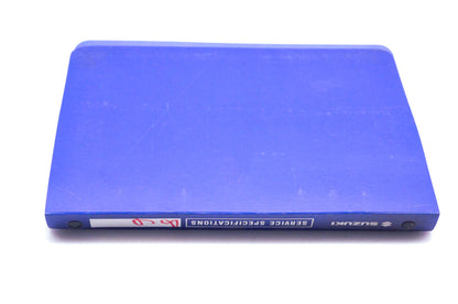 OEM Suzuki 99923-03861 Ready Reference 1986 G Model Service Specification Manual
