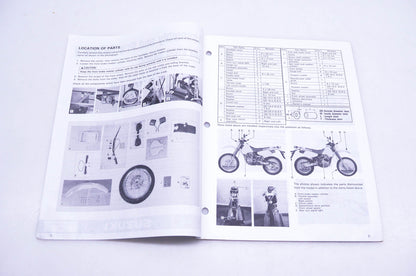 OEM Suzuki 99505-01185-03E DR250SES S Assembly Service Guide