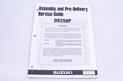 OEM Suzuki 99505-01203-03E DR250P P Assembly Service Guide