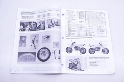 OEM Suzuki 99505-01203-03E DR250P P Assembly Service Guide