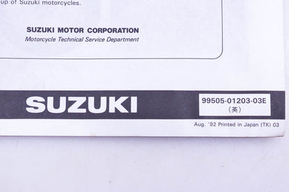 OEM Suzuki 99505-01203-03E DR250P P Assembly Service Guide