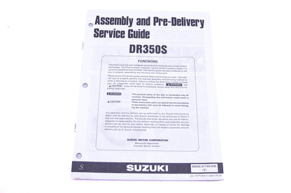 OEM Suzuki 99505-01145-03E DR350S S Assembly Service Guide